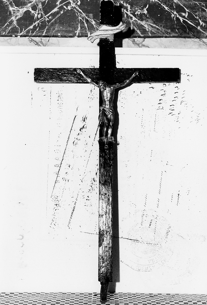 crocifisso, opera isolata - ambito Italia centrale (sec. XIX)