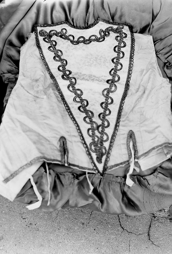 corpetto - ambito Italia centrale (fine/inizio secc. XIX/ XX)