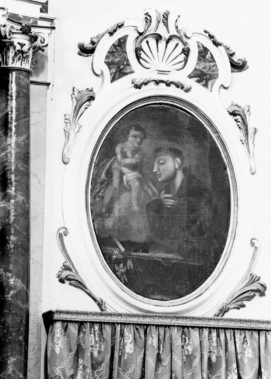 SANT'ANTONIO DA PADOVA (dipinto) - ambito Italia centrale (sec. XVIII)