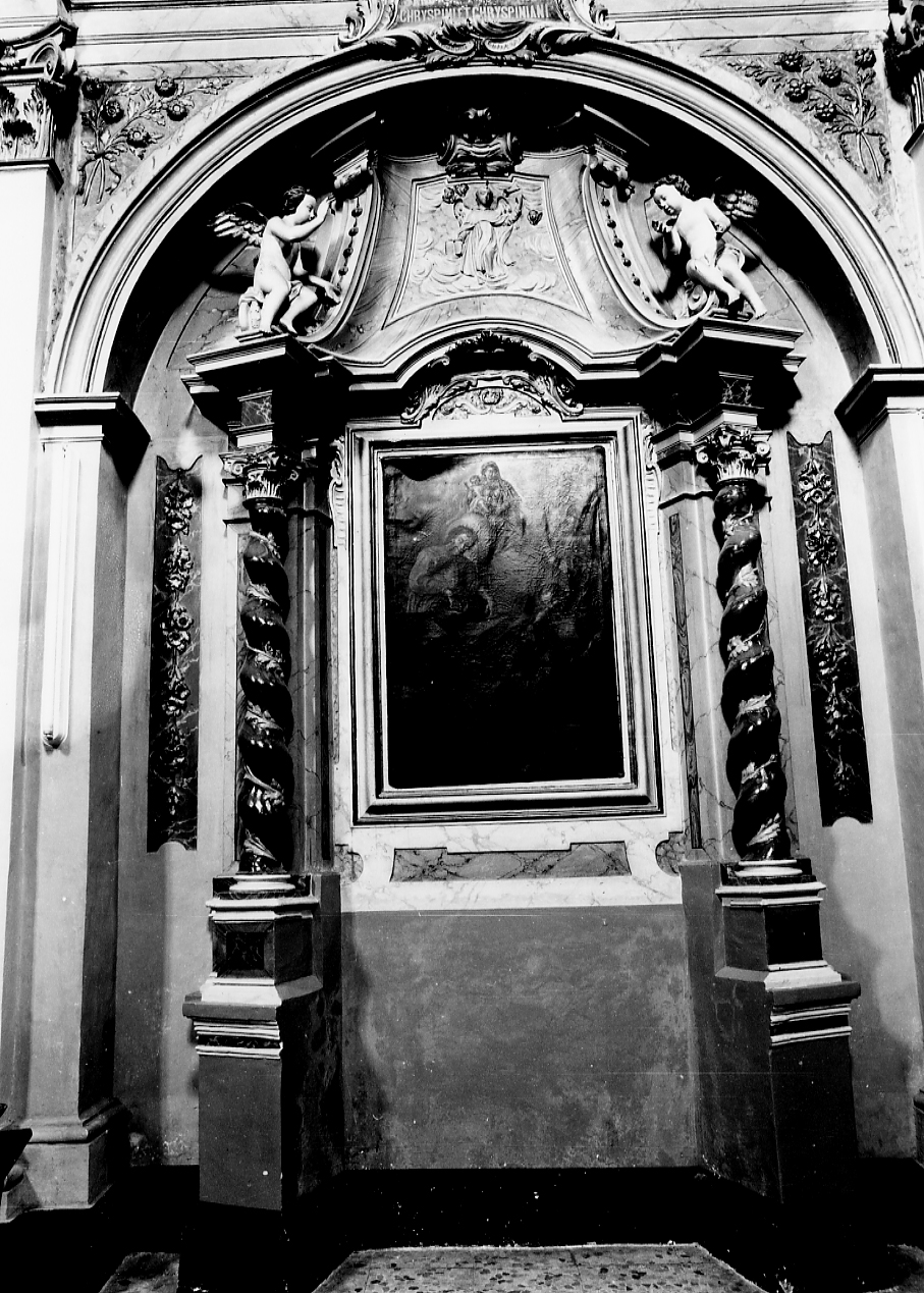 ALTARE S.CRISPINO E S.CRISPINIANO (altare) - ambito Italia centrale (sec. XVIII)