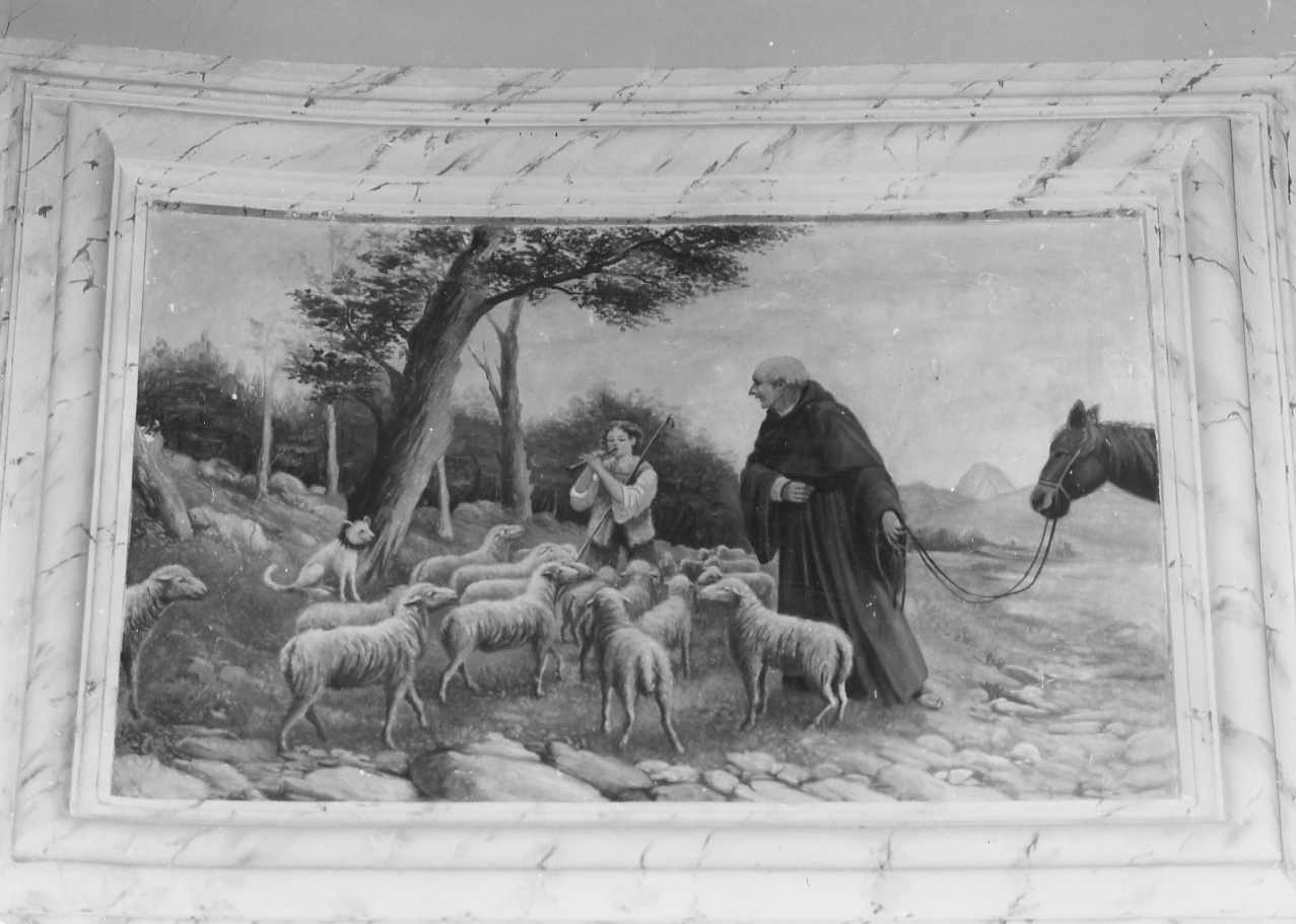 EPISODI DELLA VITA DEL BEATO ANDREA DA MONTEREALE (dipinto, ciclo) - ambito Italia centrale (seconda metà sec. XVIII)