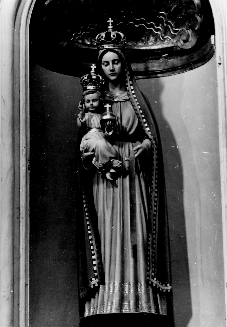 MADONNA CON BAMBINO (statua) - ambito Italia centrale (primo quarto sec. XX)