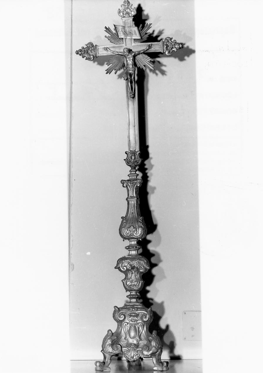 croce d'altare - ambito Italia centrale (sec. XVIII)