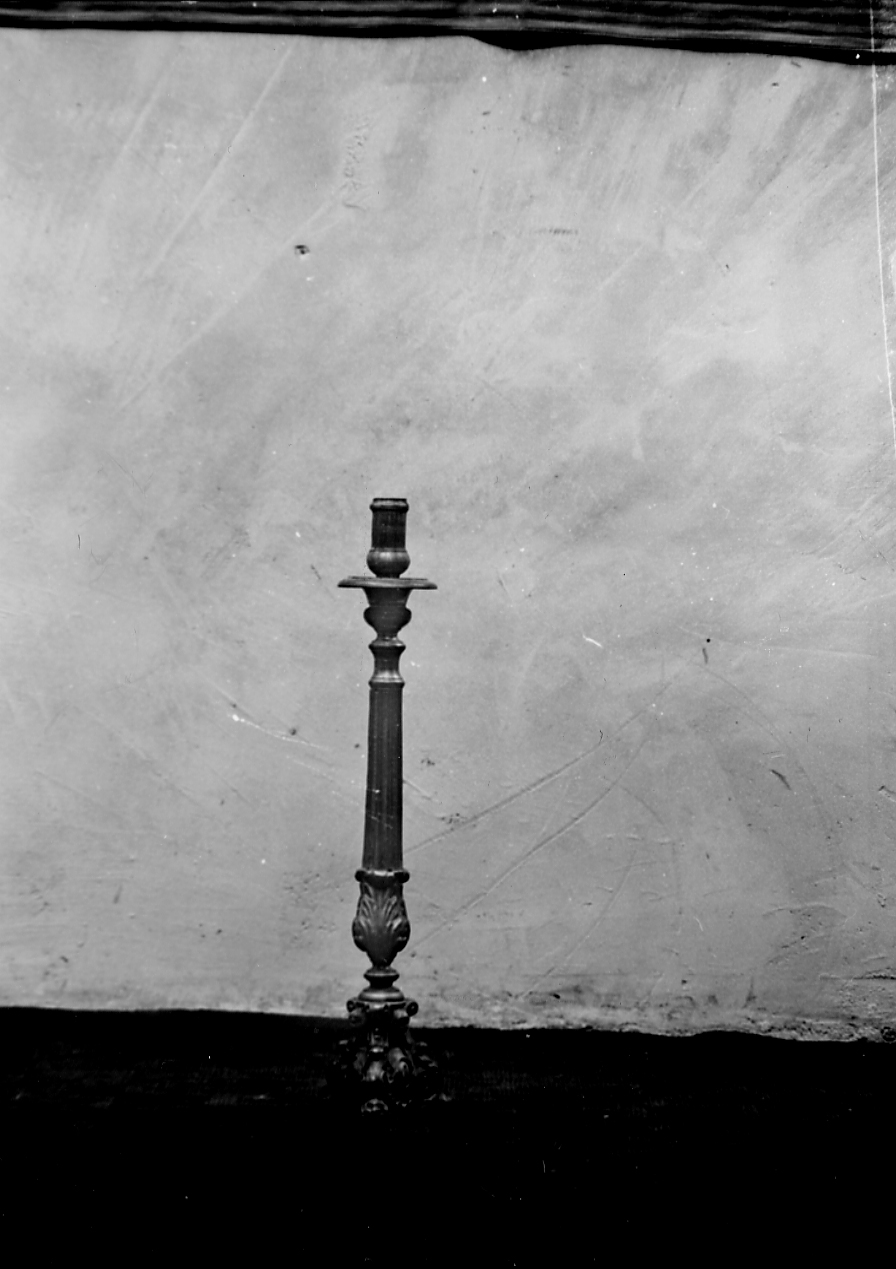 candeliere d'altare, serie - ambito Italia centrale (prima metà sec. XIX)