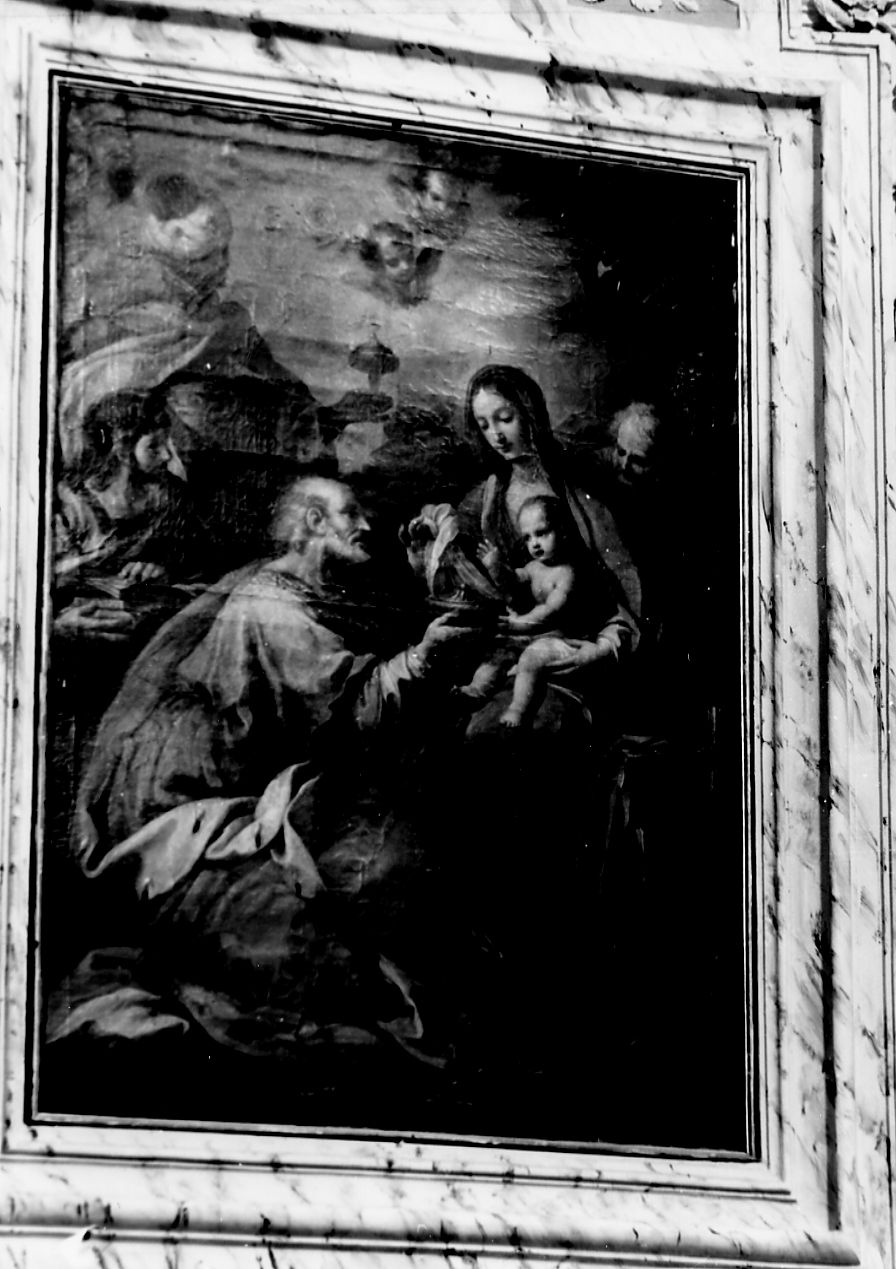 ADORAZIONE DEI MAGI (dipinto) - ambito Italia centrale (sec. XVIII)