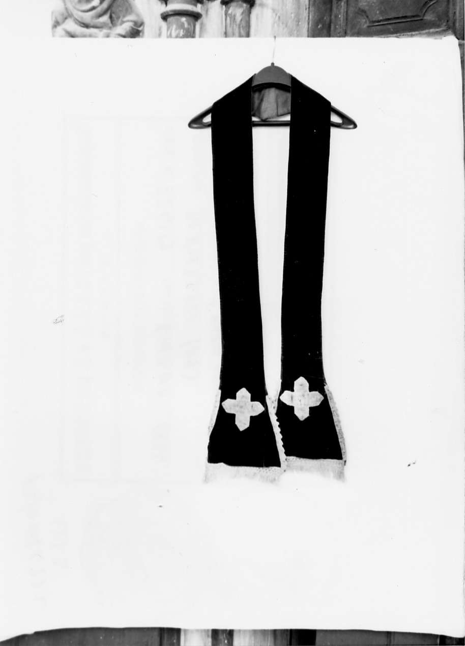 stola, coppia - ambito Italia centrale (fine/inizio secc. XVII/ XVIII)