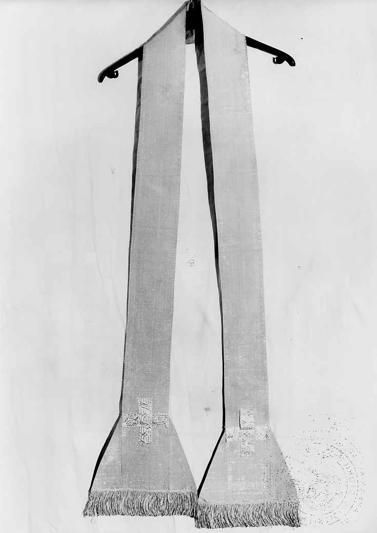 stola - ambito Italia centrale (fine/inizio secc. XVIII/ XIX)