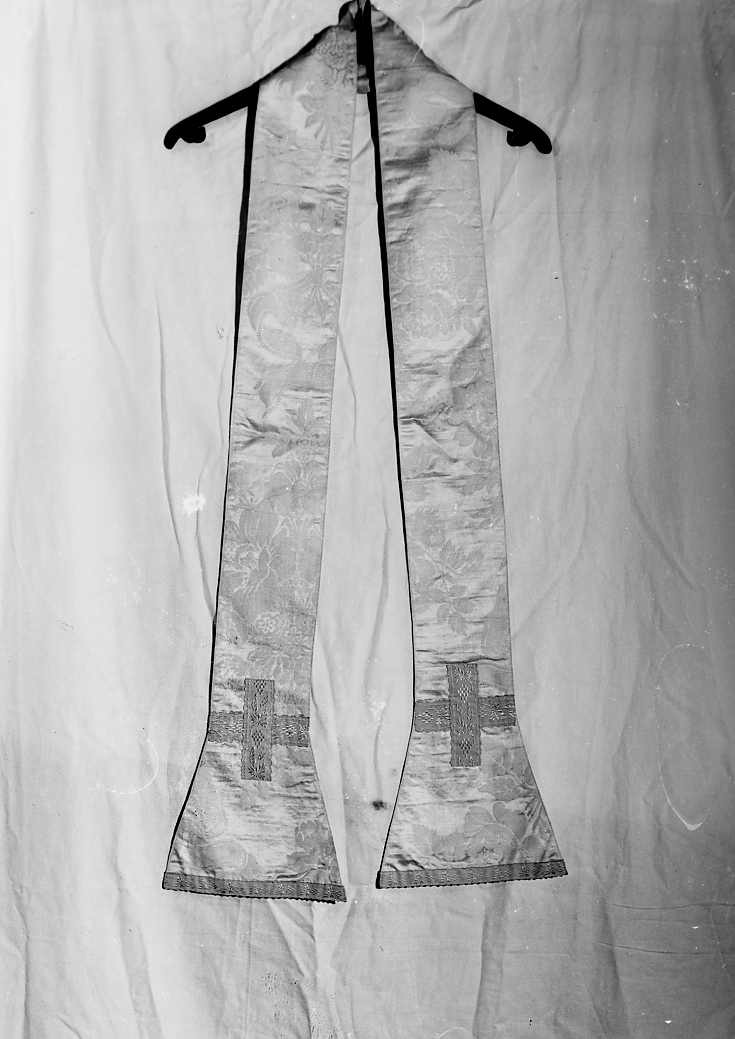 stola - ambito Italia centrale (ultimo quarto sec. XVIII)