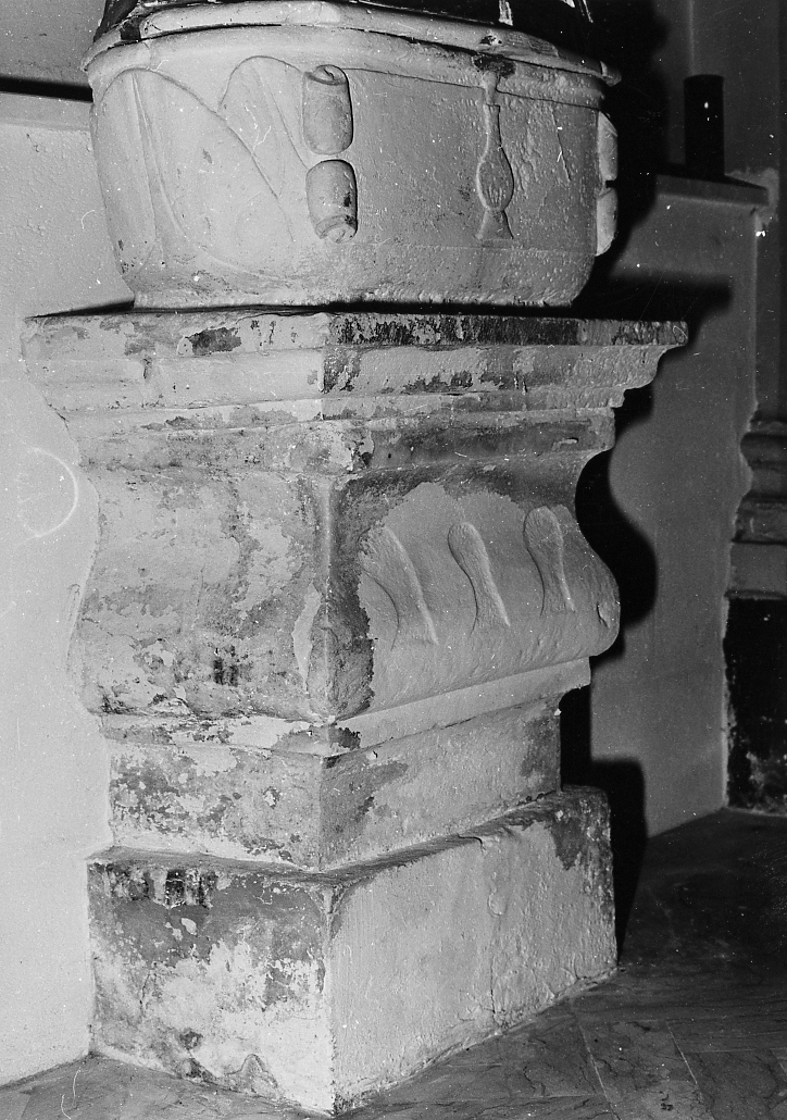 fonte battesimale, opera isolata - ambito Italia centrale (sec. XIX)