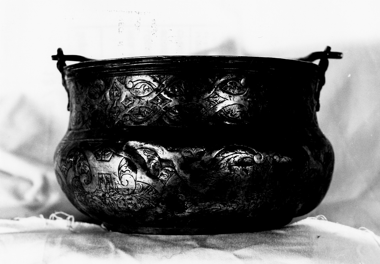 secchiello per l'acqua benedetta - ambito Italia centrale (sec. XVII)