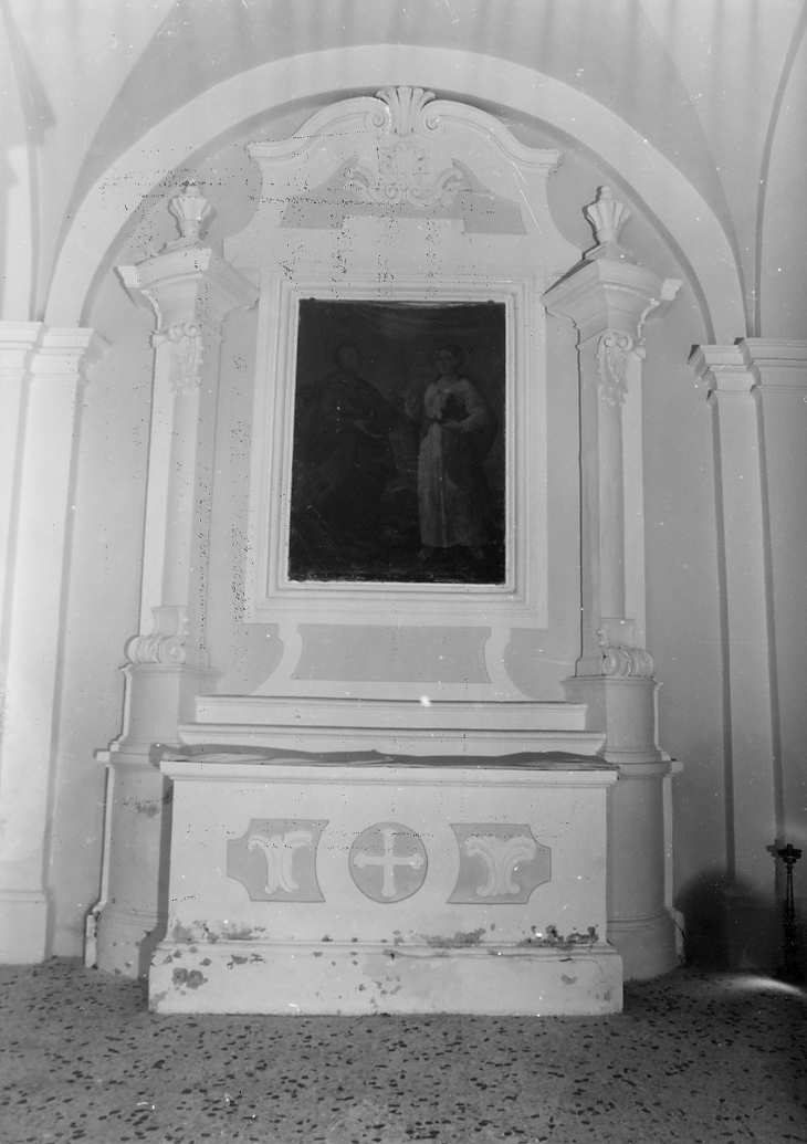 mostra d'altare, opera isolata - ambito Italia centrale (sec. XVII)