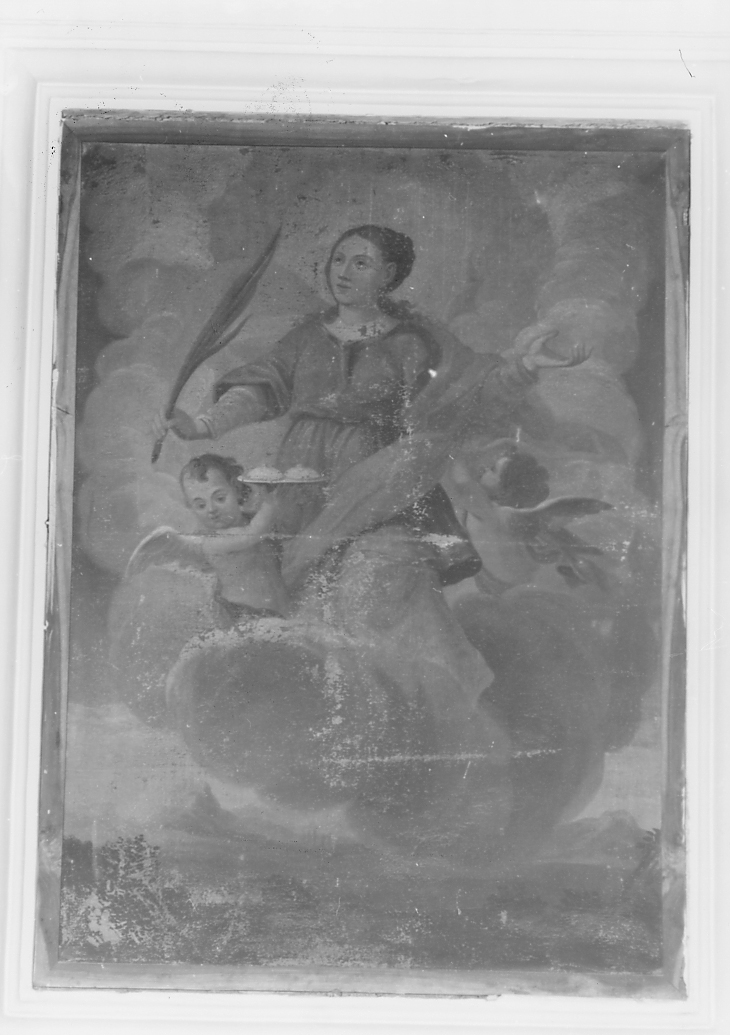 GLORIA DI SANT'AGATA (pala d'altare, opera isolata) - ambito Italia centrale (sec. XVII)