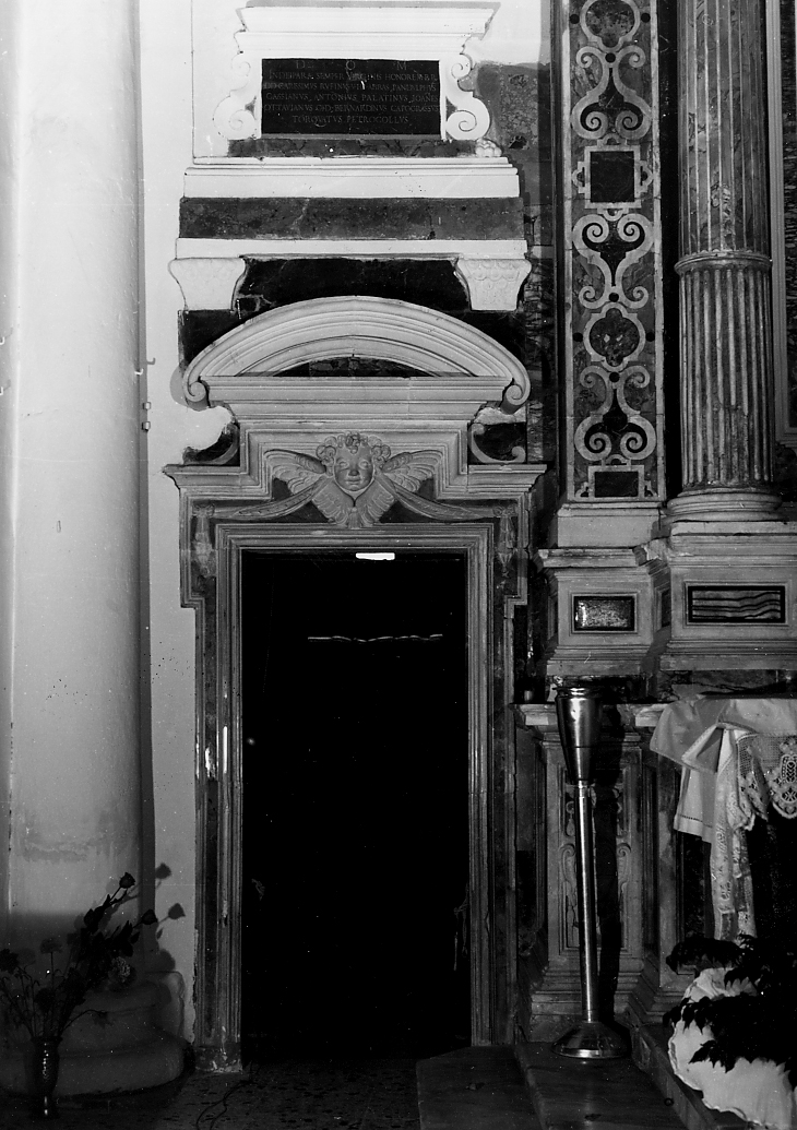 mostra di porta, serie - ambito Italia centrale (sec. XVII)