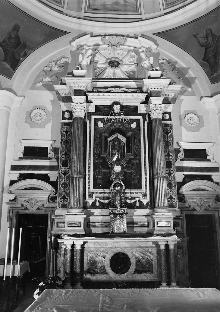 mostra d'altare, opera isolata - ambito Italia centrale (sec. XVII)