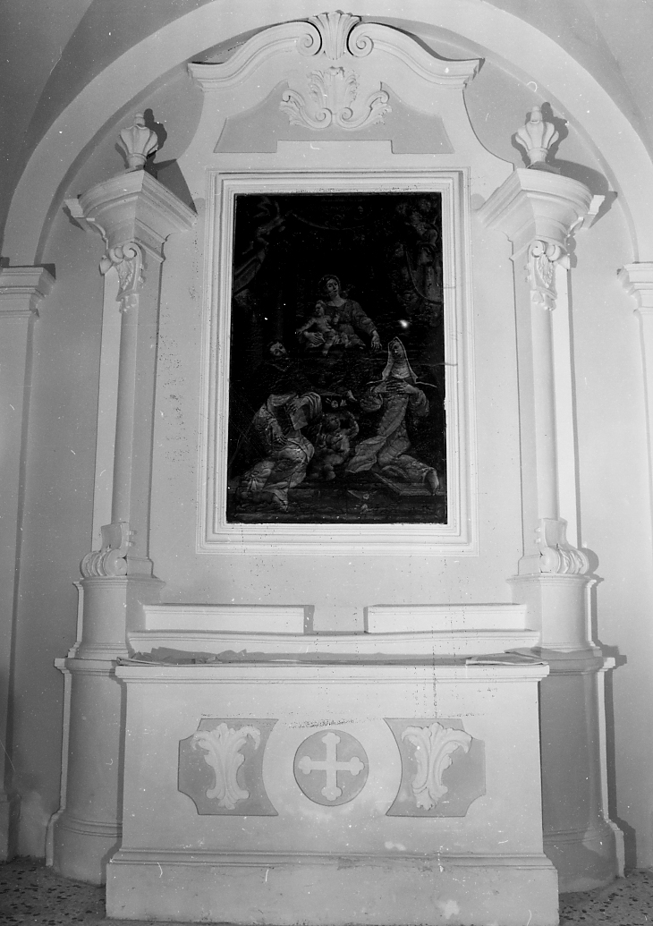 mostra d'altare, opera isolata - ambito Italia centrale (sec. XVII)