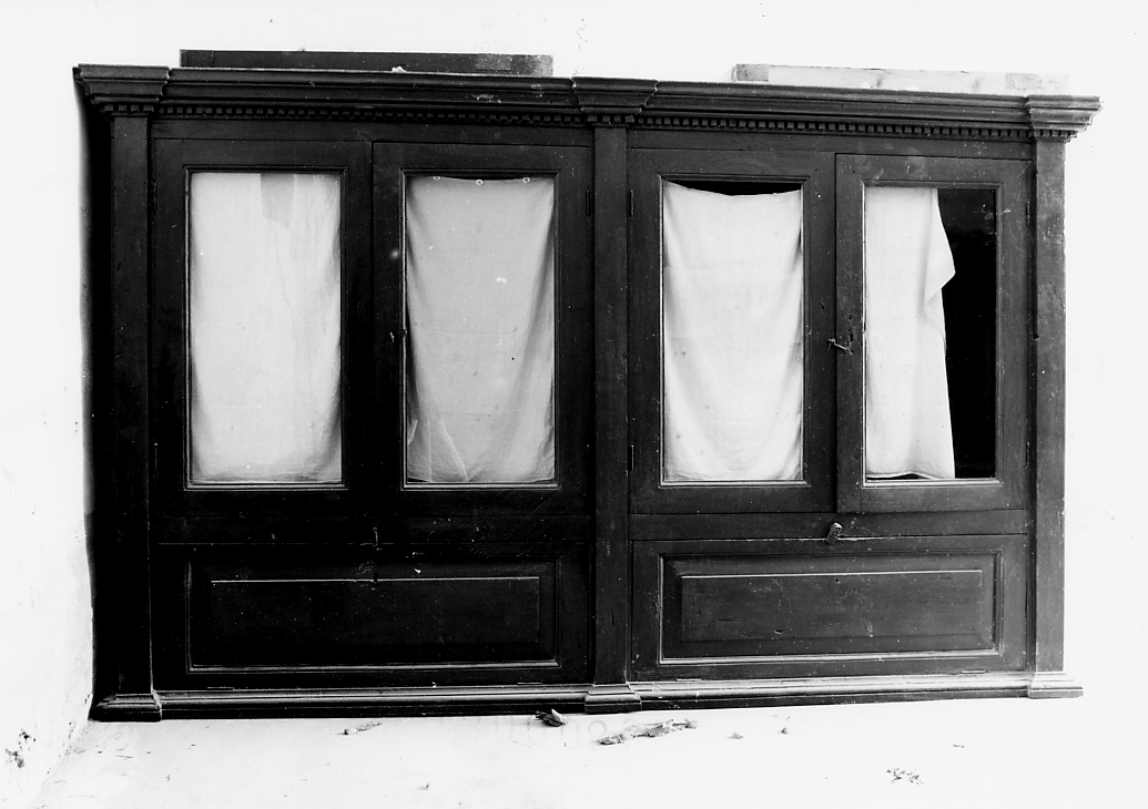 mobile da sacrestia, opera isolata - ambito Italia centrale (sec. XIX)