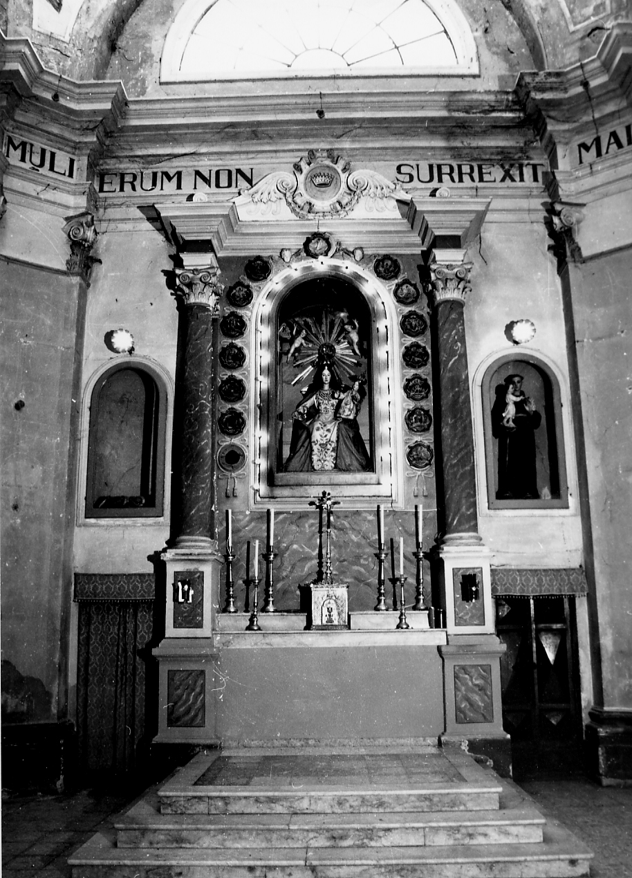 mostra d'altare, opera isolata - ambito Italia centrale (inizio sec. XX)