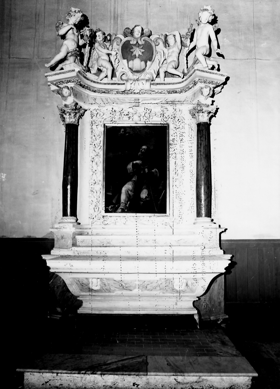 mostra d'altare, opera isolata - ambito Italia centrale (sec. XVIII)