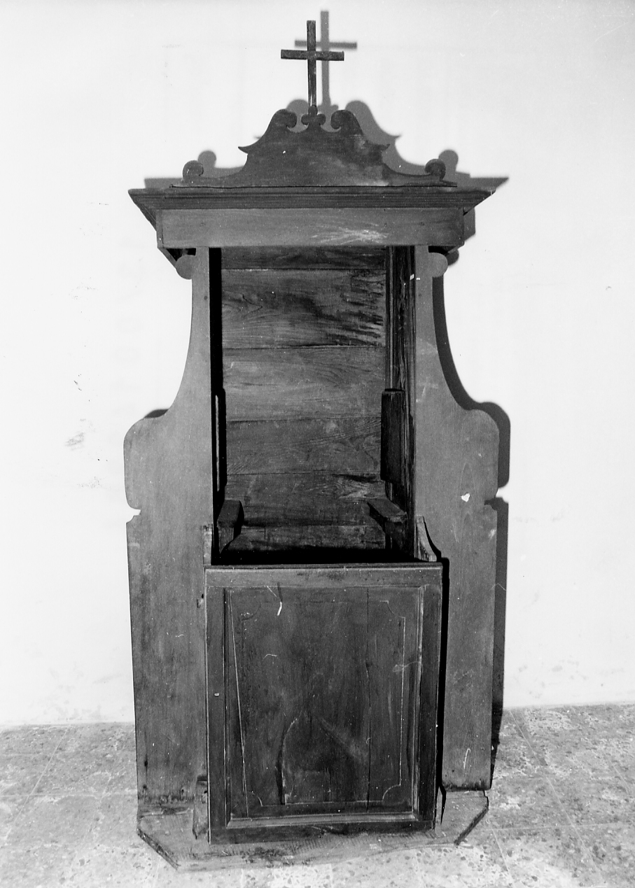 confessionale - ambito Italia centrale (sec. XIX)