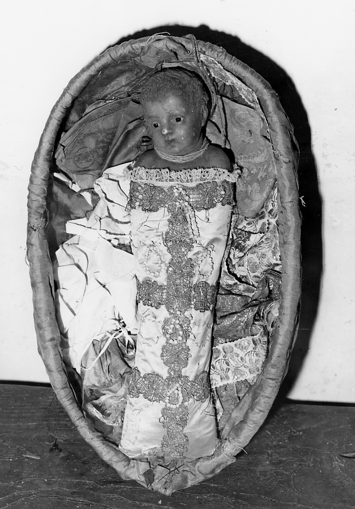 GESU' BAMBINO (statua) - ambito Italia centrale (sec. XIX)