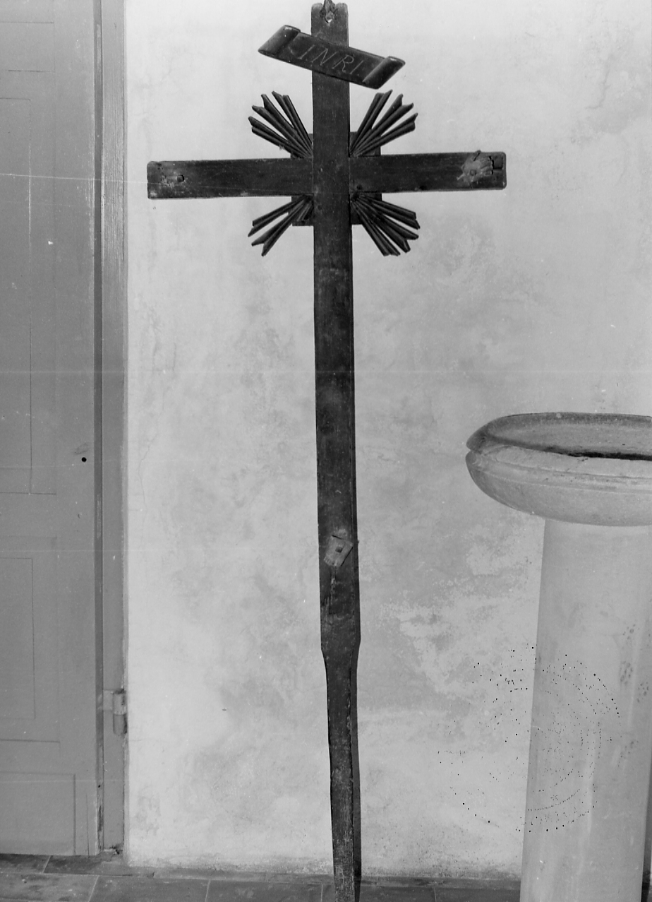 croce processionale - ambito Italia centrale (sec. XIX)