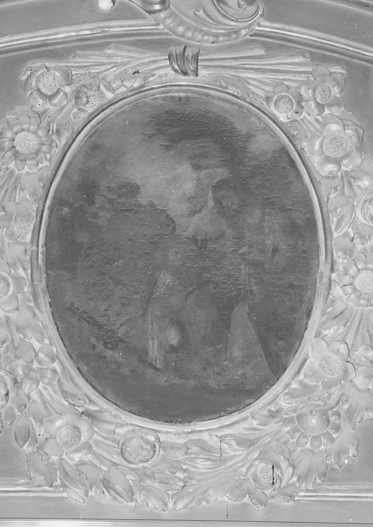 MADONNA CON BAMBINO (dipinto) - ambito Italia centrale (sec. XVIII)