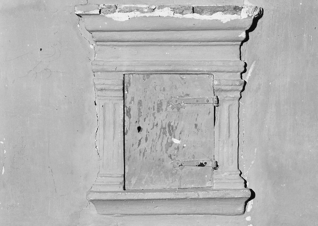 armadietto per oli santi, opera isolata - ambito Italia centrale (sec. XIX)