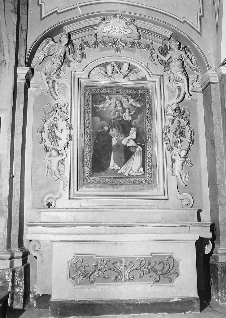 mostra d'altare, opera isolata - ambito Italia centrale (sec. XVIII)