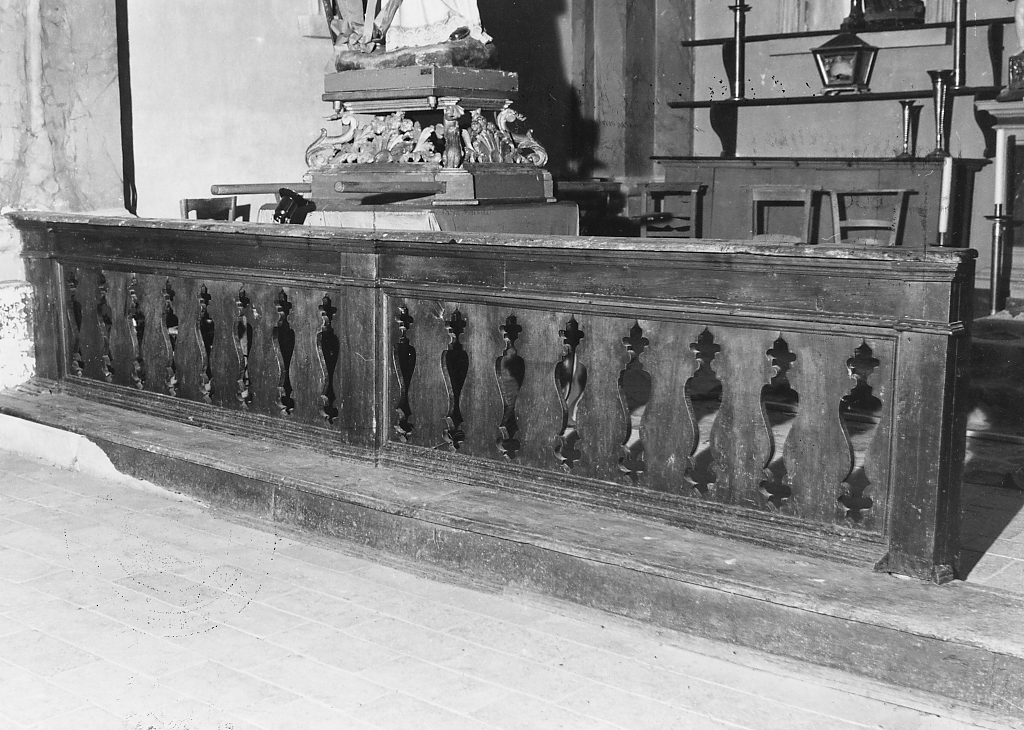 balaustrata, opera isolata - ambito Italia centrale (inizio sec. XX)