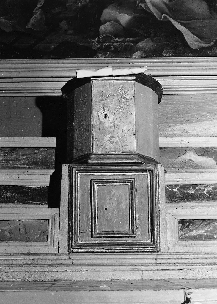 tabernacolo, opera isolata - ambito Italia centrale (sec. XIX)