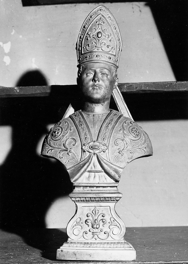 SANT'EMIDIO VESCOVO (busto, opera isolata) - ambito Italia centrale (sec. XIX)