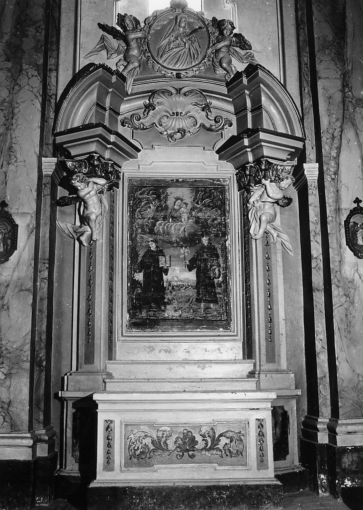 mostra d'altare, opera isolata - ambito Italia centrale (sec. XVIII)