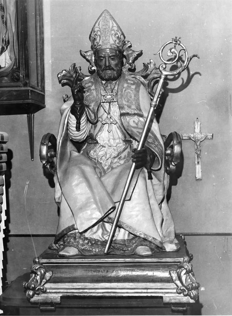 San Nicola di Bari (statua) - ambito Italia centrale (sec. XIX)