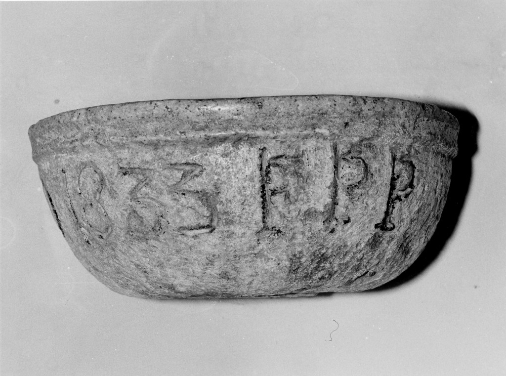 acquasantiera - ambito Italia centrale (sec. XIX)