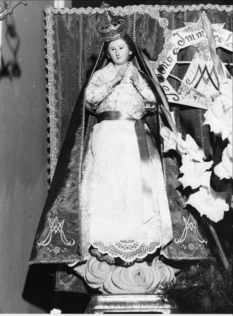 Immacolata Concezione (statua) - ambito Italia centrale (fine/inizio secc. XVIII/ XIX)