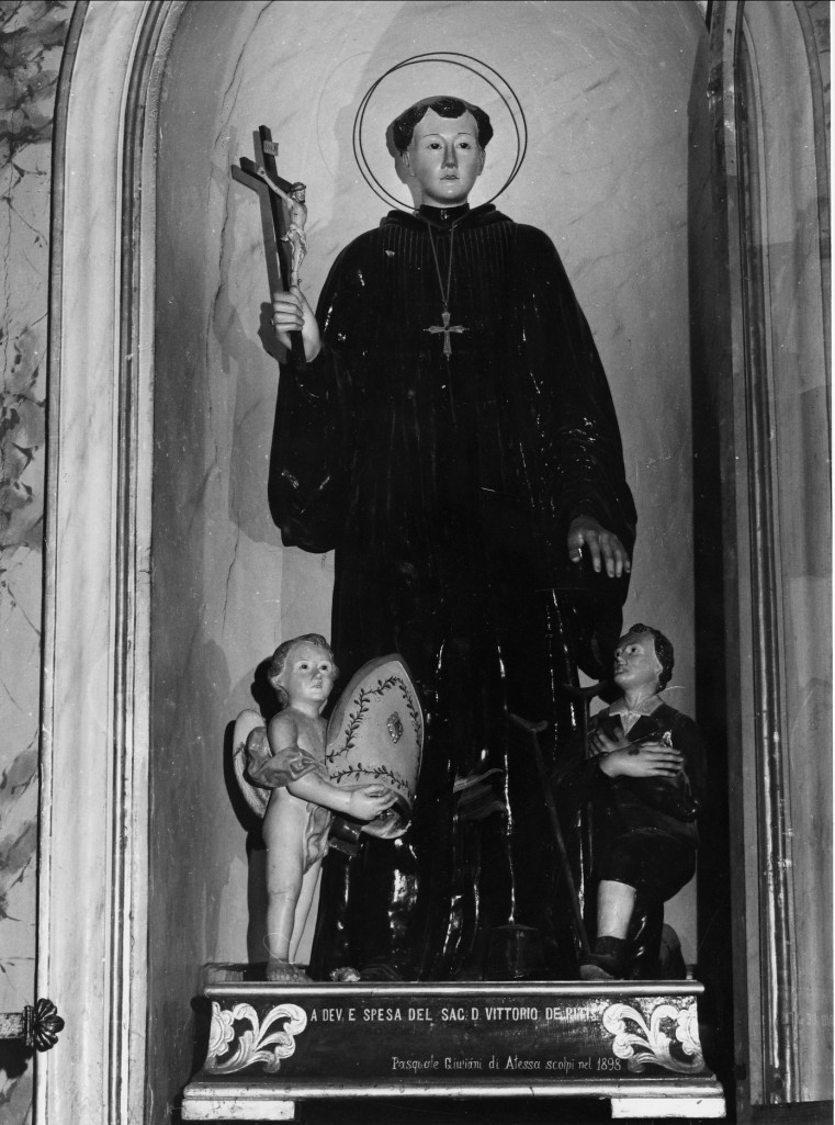 San Mauro (statua) di Giuliani Pasquale (attribuito) (sec. XIX)