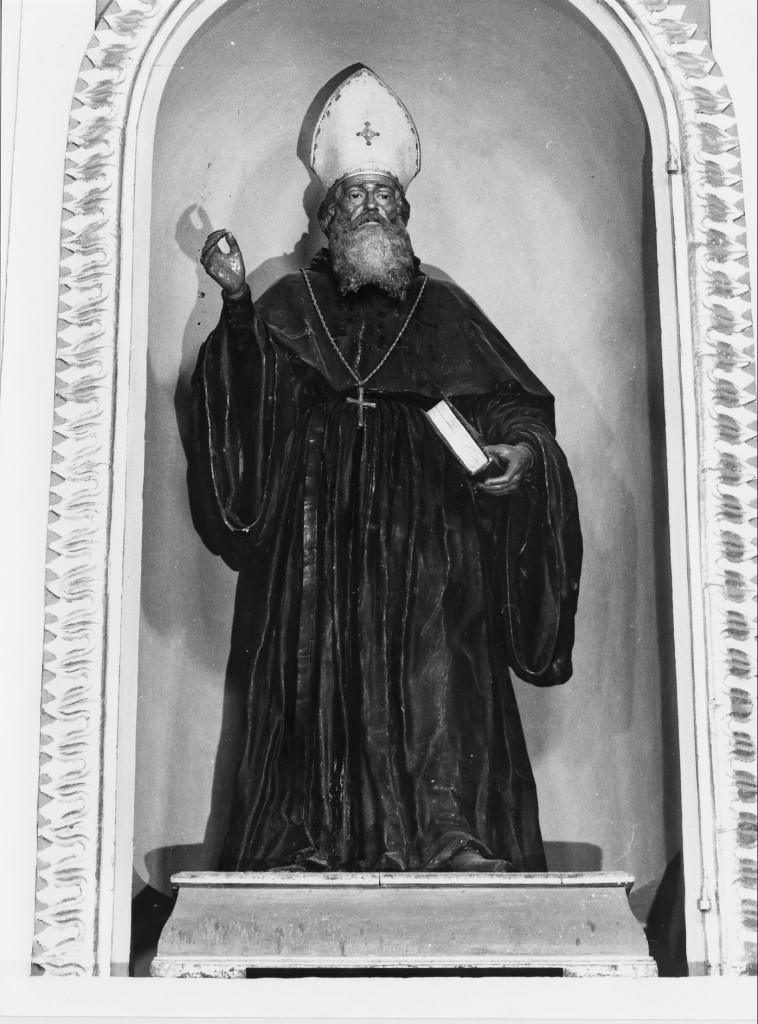 Sant'Agostino (statua) - ambito Italia centrale (sec. XIX)