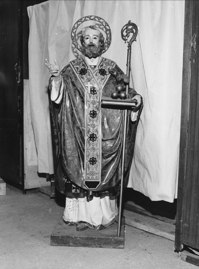 San Nicola di Bari (statua) - ambito Italia centrale (inizio sec. XX)