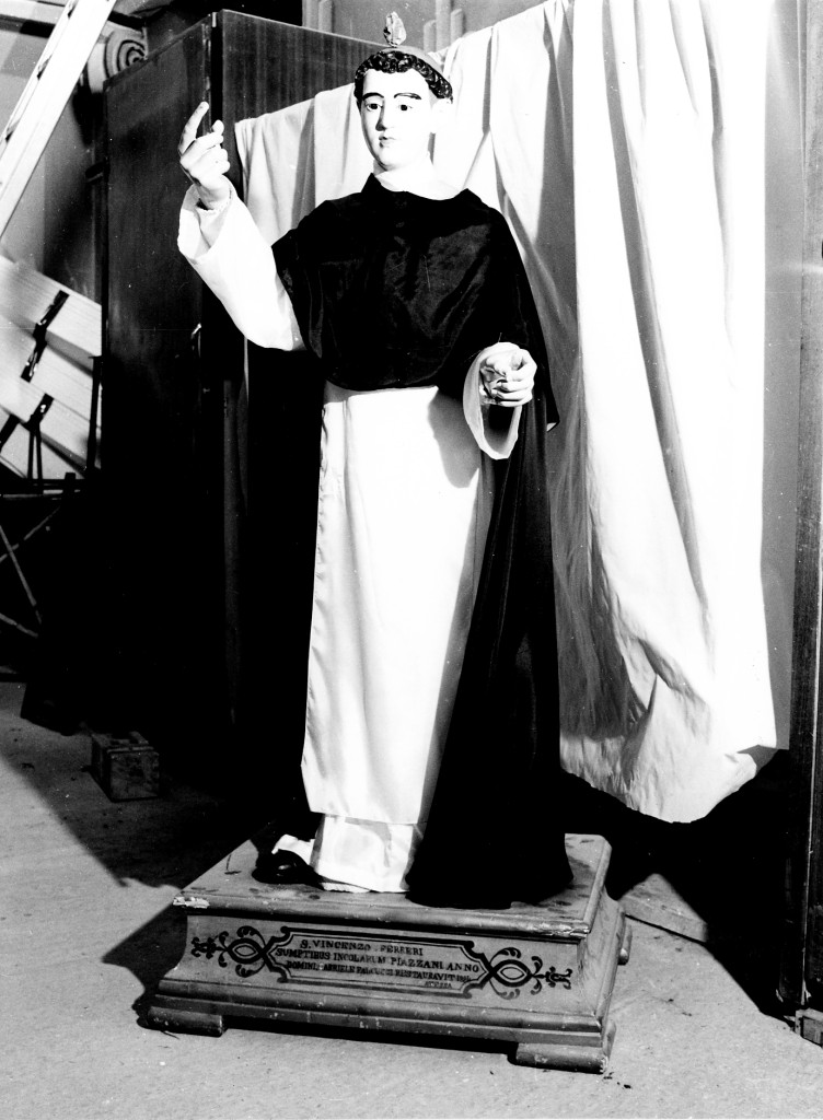 San Vincenzo Ferrer (statua) - ambito Italia centrale (sec. XIX)