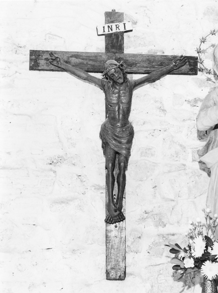 Cristo crocifisso (scultura) - ambito Italia centrale (sec. XVIII)