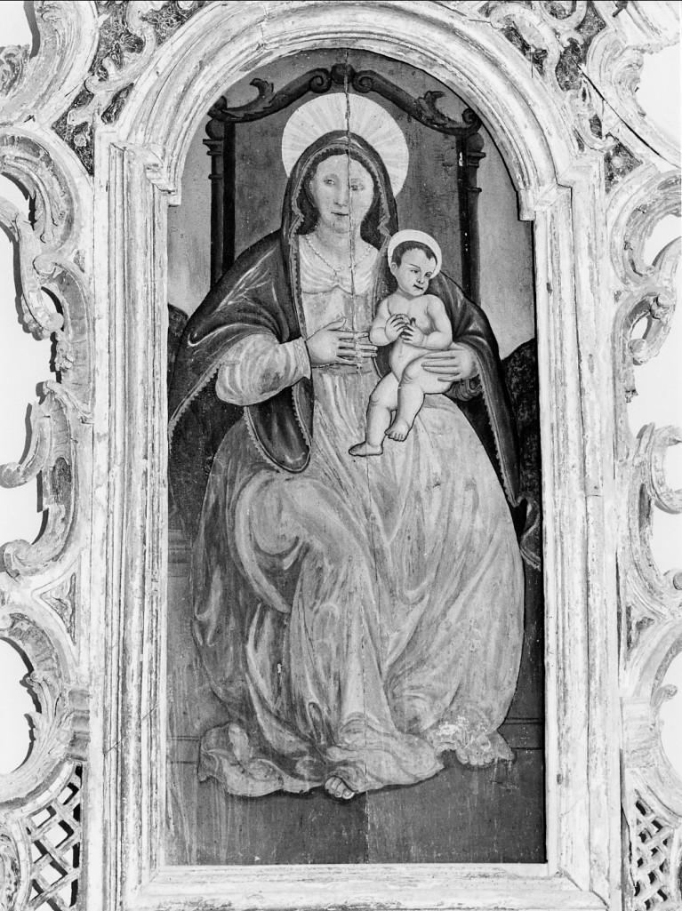 Madonna con Bambino (dipinto) - ambito Italia centrale (sec. XVI)