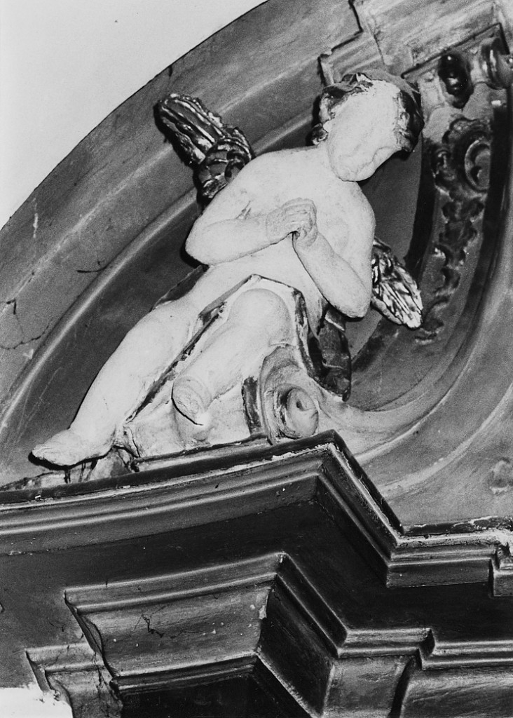 angelo (scultura, coppia) di Capitani S (attribuito) (sec. XVIII)