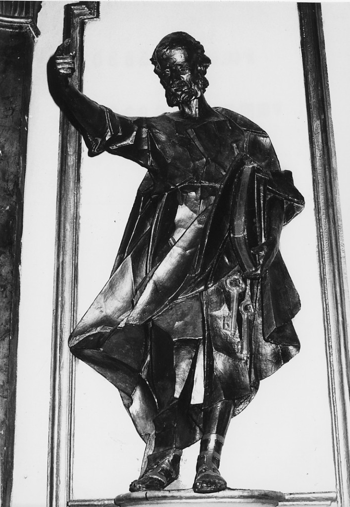 San Pietro (scultura) di Capitani S (attribuito) (sec. XVIII)