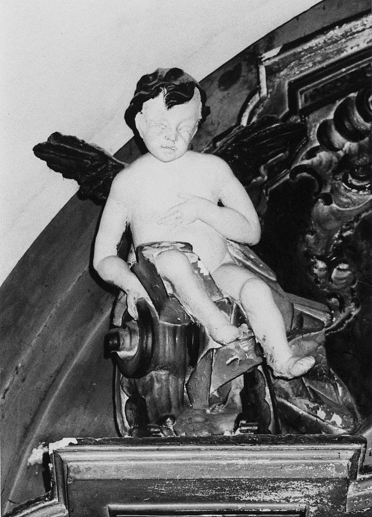 angelo (scultura, coppia) di Capitani S (attribuito) (sec. XVIII)