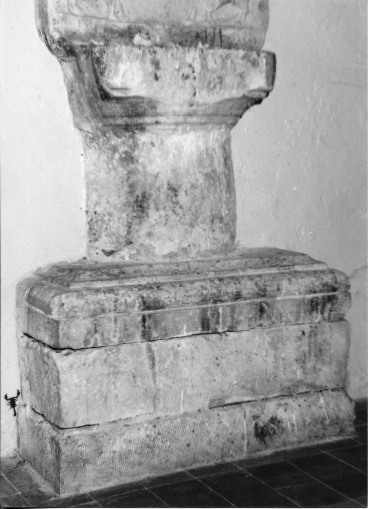 semicolonna - ambito Italia centrale (fine/inizio secc. XIII/ XIV)