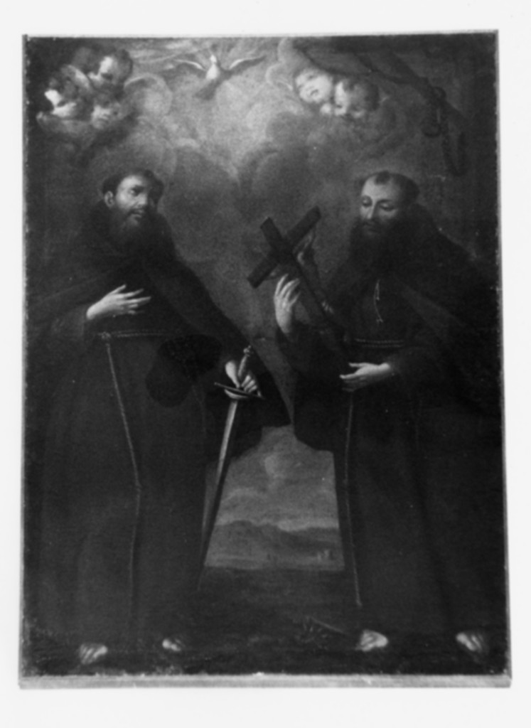 Sant'Agatangelo e San Cassiano Martire (dipinto) - ambito abruzzese (sec. XVIII)