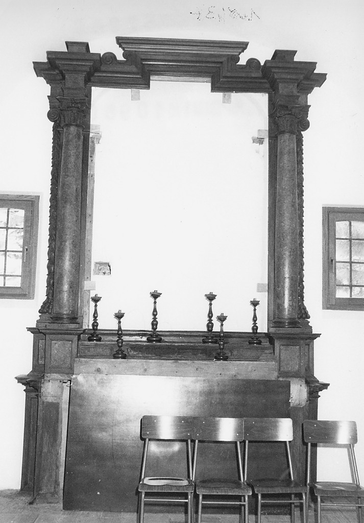 altare - ambito abruzzese (prima metà sec. XVII)