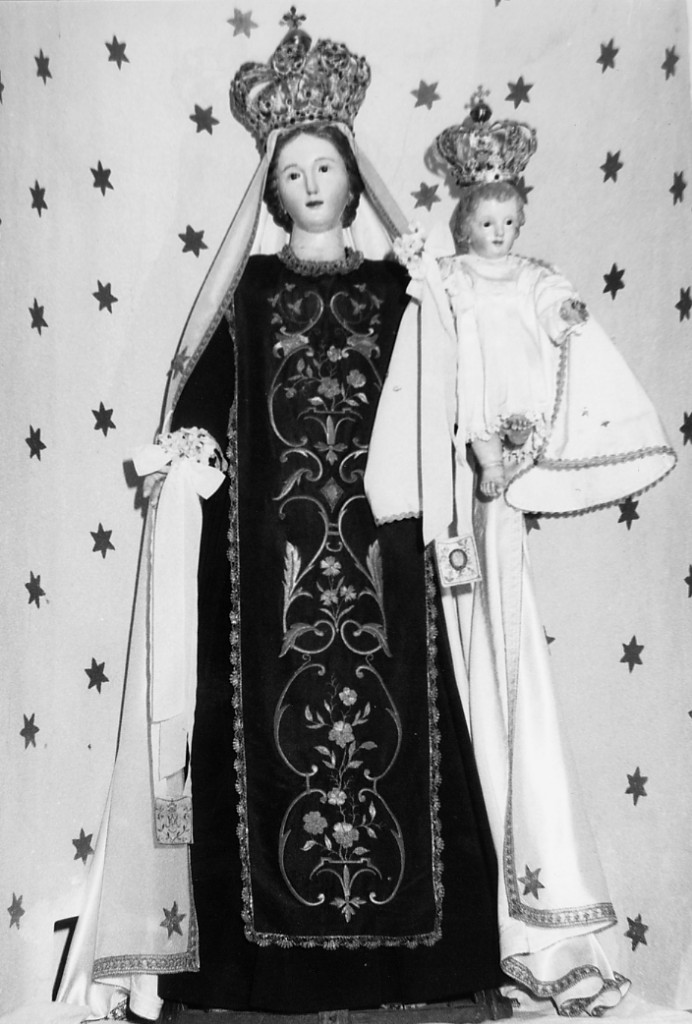 Madonna del Carmelo (statua) - ambito abruzzese (prima metà sec. XVIII)