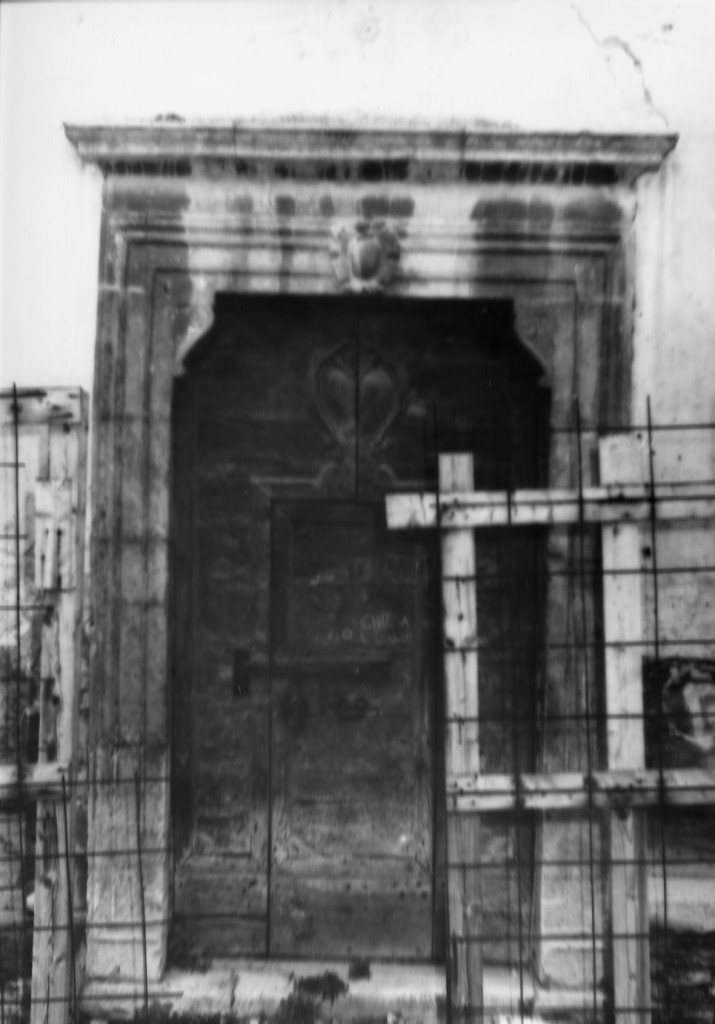 mostra di porta - produzione abruzzese (inizio sec. XVIII)