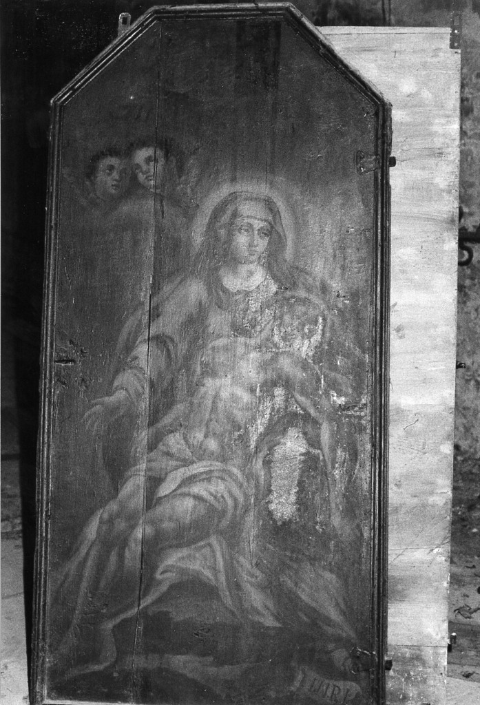 Pietà (sportello) - ambito abruzzese (seconda metà sec. XVIII)